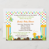 Bugs Invitation Unisex Baby shower Kaart (Voorkant)