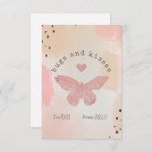 Bugs & Kisses Kinder Butterfly School Valentijn (Voorkant / Achterkant)