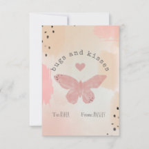 Bugs & Kisses Kinder Butterfly School Valentijn