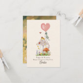 Bugs & Kisses Ladybug Classroom Valentijn Kaart (Voorkant / Achterkant in situ)