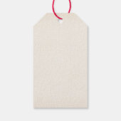 Bugs & Kisses Lieveheersbeestjes Paddestoel Valent Cadeaulabel (Achterkant)