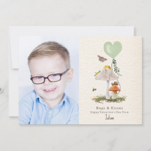 Bugs & Kisses Mushroom Classroom Valentijn Kaart