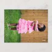 Bugs & Kisses Vlindervalentijnsklas Foto Briefkaart (Achterkant)