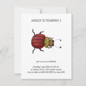 Bugs "n" Blooms ・ Beetel Kaart (Voorkant)