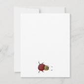 Bugs "n" Blooms ・ Beetel Kaart (Achterkant)