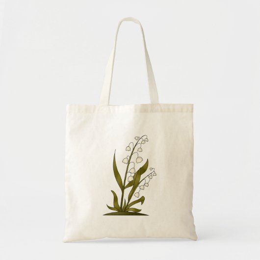 Bugs 'n' Blooms ・ Lily van de vallei Tote Bag (Voorkant)