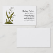 Bugs 'n' Blooms ・ Lily van de vallei Visitekaartje (Voorkant / Achterkant)