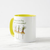 Bugs op bloemen mok (Voorkant links)