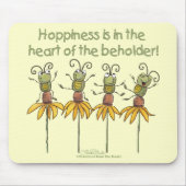 Bugs op bloemen muismat (Voorkant)