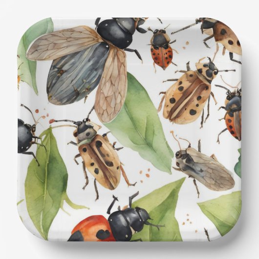 Bugs Papieren Bordje (Voorkant)