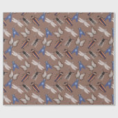 Bugs Pattern Cadeaupapier (Vlak)