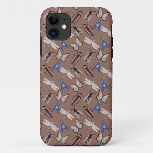 Bugs Pattern Case-Mate iPhone Case (Achterkant)