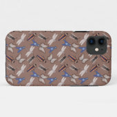 Bugs Pattern Case-Mate iPhone Case (Achterkant (horizontaal))