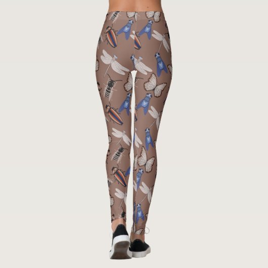 Bugs Pattern Leggings (Achterkant)