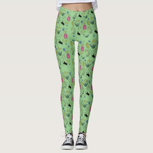 Bugs Pattern Leggings (Voorkant)