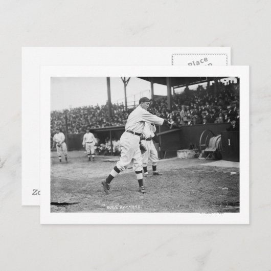 Bugs Raymond Pittsburgh Pirates Baseball Briefkaart (Voorkant / Achterkant)