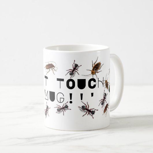 BUGS. ROACHES, BUGGY COFFEE-MOK KOFFIEMOK (Voorkant rechts)