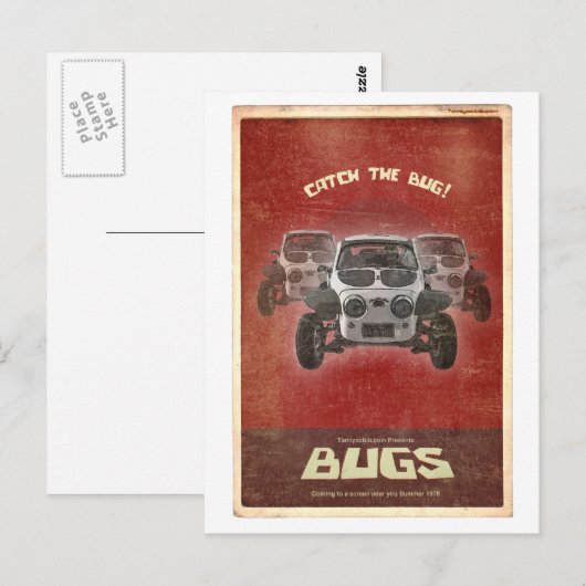 Bugs: Sand Scorcher Briefkaarten (Voorkant / Achterkant)