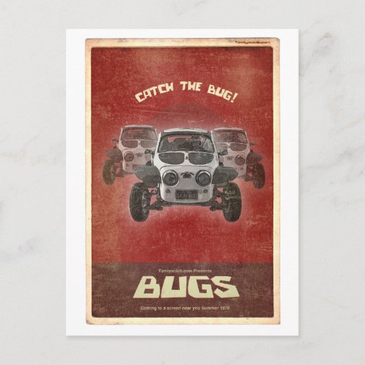 Bugs: Sand Scorcher Briefkaarten (Voorkant)