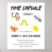 Bugs Tijdcapsule 1e verjaardag Poster (Voorkant)