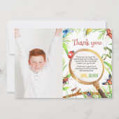 Bugs Verjaardag Foto Dank je kaart (Voorkant)