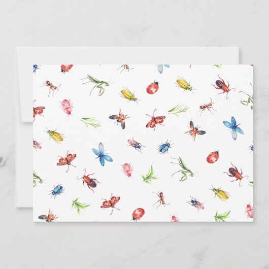 Bugs Verjaardag Foto Dank je kaart (Achterkant)