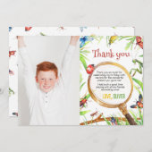 Bugs Verjaardags Foto Bedankkaart (Voorkant / Achterkant)