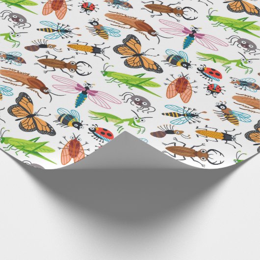 Bugs! Verpakkingspapier Cadeaupapier (Hoek)