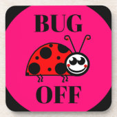 Bugs Weg Drank Onderschot Bier Onderzetter (Voorkant)