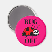 Bugs Weg Koelkastmagneet Magneet (Voorkant / Achterkant)