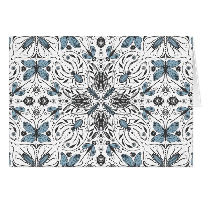 Bugs, zwart en blauw (Voorkant Horizontaal)