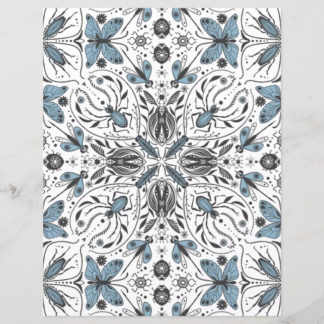 Bugs, zwart en blauw (Voorkant)