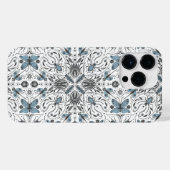 Bugs, zwart en blauw iPhone hoesje (Achterkant horizontaal)