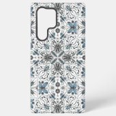 Bugs, zwart en blauw samsung galaxy hoesje (Achterkant)