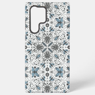 Bugs, zwart en blauw samsung galaxy hoesje