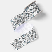 Bugs, zwart en blauw satijnen lint (Achterkant)