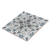 Bugs, zwart en blauw tegeltje (Zijkant)