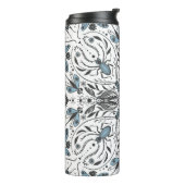 Bugs, zwart en blauw thermosbeker (Gedraaid links)
