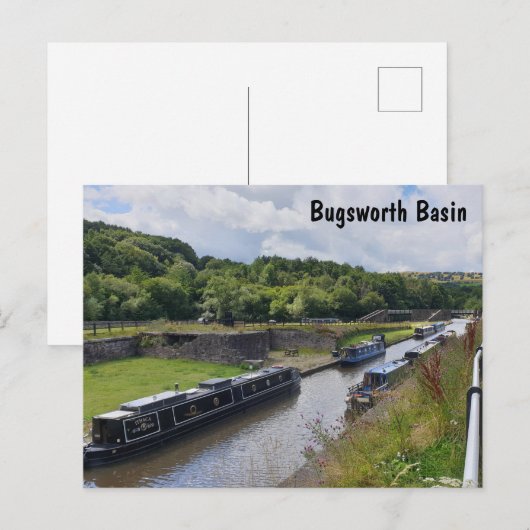 Bugsworth Basin Briefkaart (Voorkant / Achterkant)