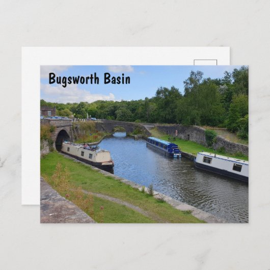 Bugsworth Basin Briefkaart (Voorkant / Achterkant)