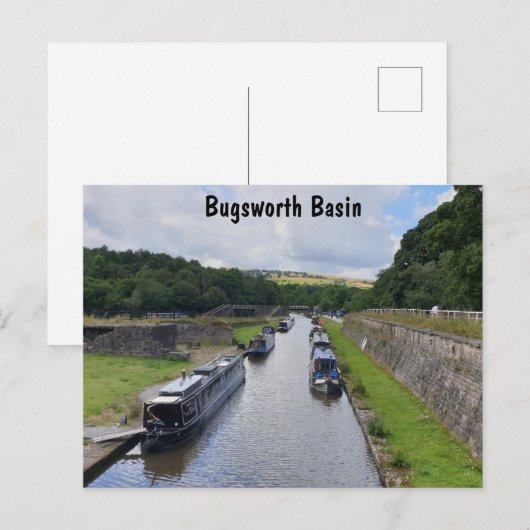 Bugsworth Basin Briefkaart (Voorkant / Achterkant)