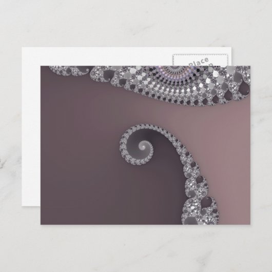 Bugtail - Fractaal Briefkaart (Voorkant / Achterkant)