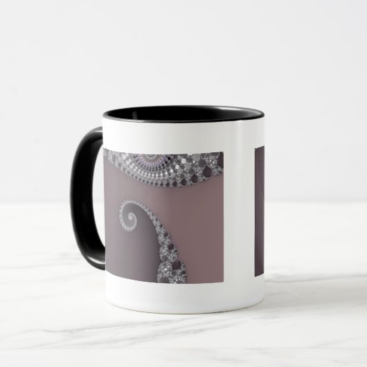 Bugtail - fractale Mok (Voorkant links)