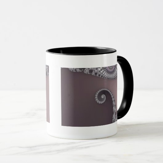 Bugtail - fractale Mok (Voorkant rechts)