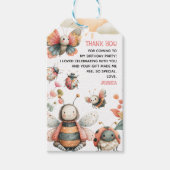 BUGTASTIC Insecten Cute Kinderverjaardag Bedankt Cadeaulabel (Voorkant)