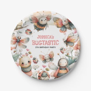 BUGTASTIC Insecten Mooie Bugs Kinderverjaardagsfee Papieren Bordje