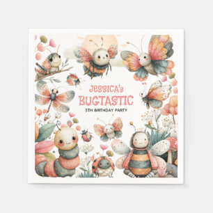 BUGTASTIC Insecten Verjaardagsfeestje voor Kindere Servet
