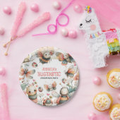 BUGTASTIC Insects Cute Bugs Kids' Birthday Party Papieren Bordje (Feest)