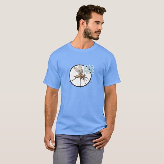 Bugvrij - Basic Donkere T-shirt (Voorkant volledig)
