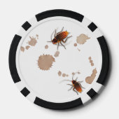 BugZeez™ Icky Sticky Rambling Roaches Poker Chips (Achterkant)